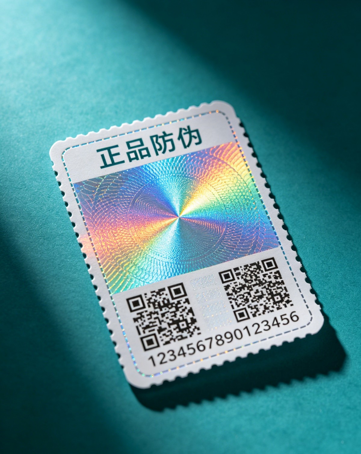 镭射全息防伪标签企业定制印刷