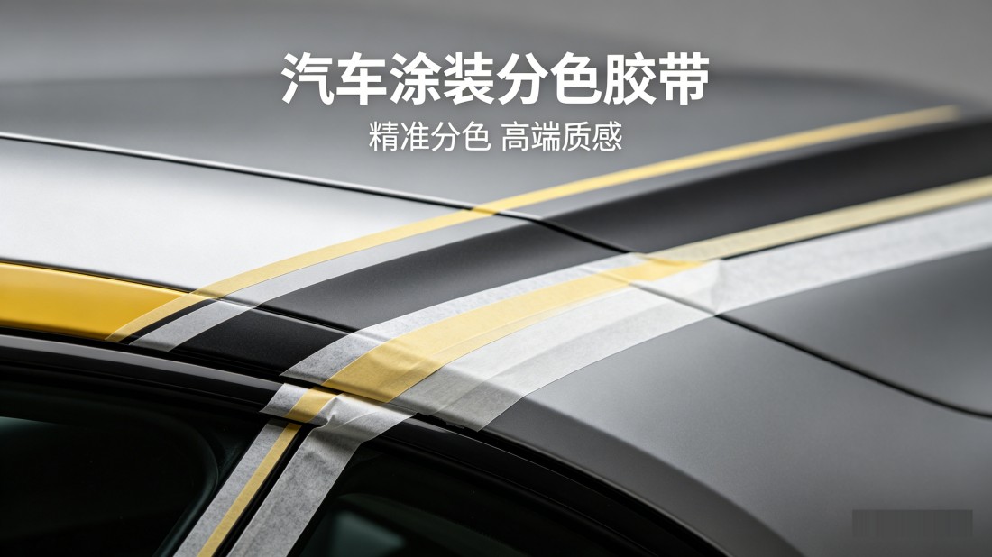 耐高温遮蔽膜_汽车喷涂遮蔽膜_双面胶_高粘双面胶_可降解胶带